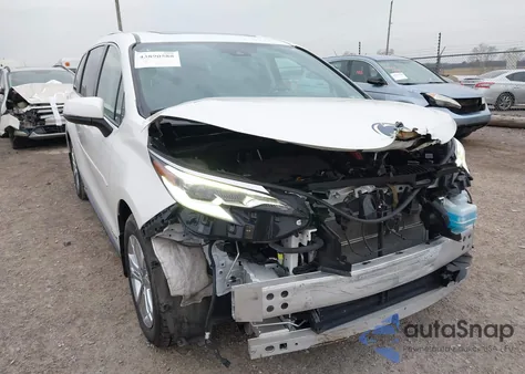 2021 Toyota Sienna Platinum from USA, damaged, VIN 5TDESKFC3MS017620